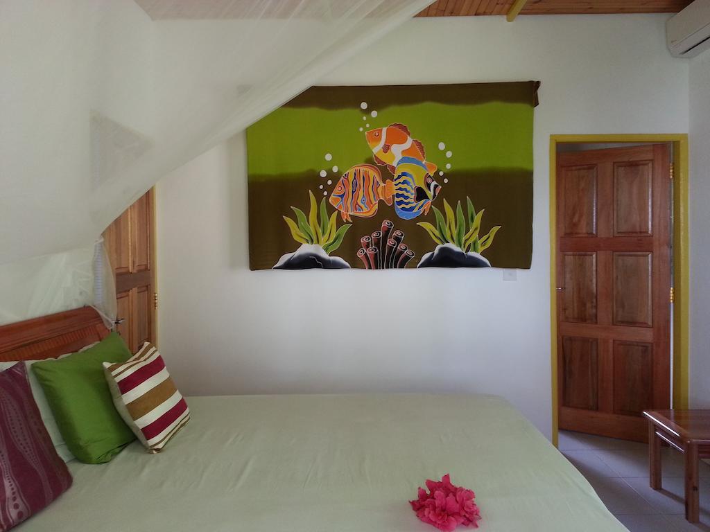 Zanboza Guesthouse ラ・ディーグ島 部屋 写真